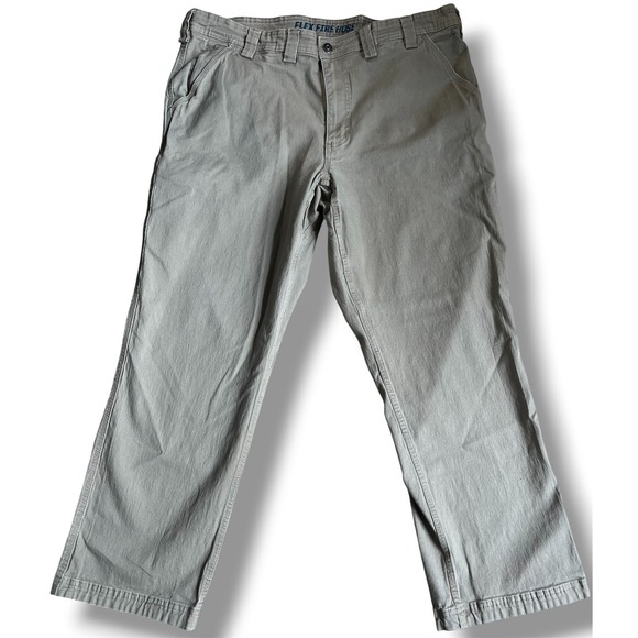 Duluth Trading Co Other - Duluth Trading Co Flex‎ Fire Hose Pants Mens 38x29 Tan Khaki Standard Workwear